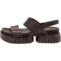 Art Sandalen met riem zwart