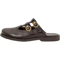 El naturalista Dames Leren sandalen N5870 Arenisca zwart (37), Leer, Plat, Geen, Casual 258701101005_001