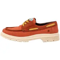 Art Leren schoenen 1901 Birmingham oranje (37), Leer, Plat, 3 tot 5 cm, Veters, Casual 1190111MH003_006