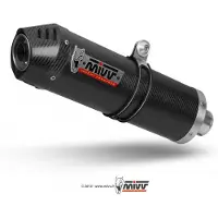 MIVV Oval Yamaha Mt-07/fz-07 2014-24 Y.044.l3c Gehomologeerd Compleet Uitlaatsysteem