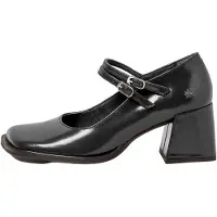 Art Dames Leren schoenen 1704 Verona zwart (40), Leer, 5 tot 8 cm, Gesp, Casual, Klassiek 117041101003_001