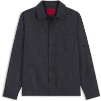 HUGO Ejiri 10280623 Red Overhemd Met Lange Mouwen