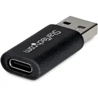 StarTech.com .COM USB-A naar USB-C adapter. USB-A stekker naar USB-C connector. Converter. USB 10Gbps, 5V, 900mA