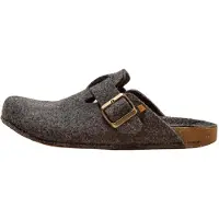 El naturalista Slippers Na70 zwart (37), Stof, Plat, Geen, Homewear 2NA701101005_001