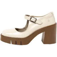 Art Dames Off-white leren schoenen 1984 (40), Leer, Goudkleurig, 8 tot 10 cm, Gesp, Klassiek 1198411KH003_082