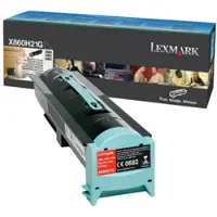 Lexmark X860H21G Toner Zwart Hoge capaciteit