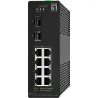 LevelOne IGS-2110P: LevelOne switch met 10x Gigabit Ethernet poorten, 2x SFP poorten en 8x PoE (Power over Ethernet) uitgangen