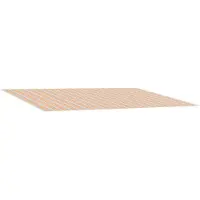 vidaXL Vervangingsdoek voor zonnescherm Blauw en Oranje 500 × 300 cm