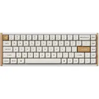 Keychron K6 HE Draadloos Mechanisch Toetsenbord, ANSI US, Speciale Editie / Wit / Gateron Double-Rail Magnetic Nebula Switch K6H-Q1
