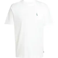 Adidas Functioneel shirt 'Dog Sock' beige / cyaan blauw / wit