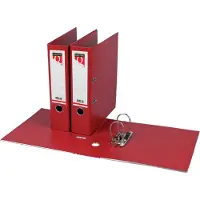 Quantore Ordner - A4 - 80mm breed - PP kunststof - bordeaux