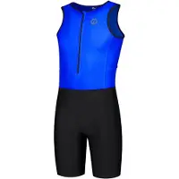 Rogelli Florida Dames en Heren Trisuit - Mouwloos - Zwart/Blauw