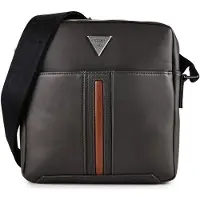 GUESS schoudertas Torino Crossbody Bag Anthracite Grey donkergrijs