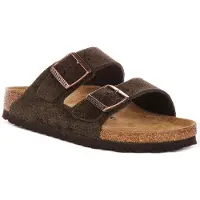 Birkenstock Muiltjes 'Arizona' mokka