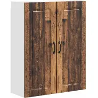 vidaXL Vaatwasserpaneel Kalmar Oudhout 80 x 31 x 100 cm Bewerkt hout