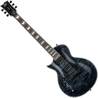 ESP Guitars ESP LTD EC-1000 Piezo Left Handed See Thru Black