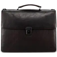 Jost London Aktentas Leder 40 cm Laptopvak bruin