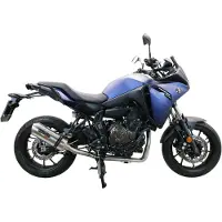 Gpr Exhaust Systems Satinox Yamaha Tracer 700 20-22 Stainless Steel Gehomologeerd Compleet Uitlaatsysteem