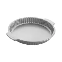 KitchenAid - Metal Bakeware Quicheform - Silver - 28 cm