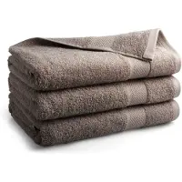 DoubleDry Hotel badhanddoeken 70 x 140 cm – set van 3 – 100% katoen 500 g/m2 –