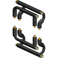 Bosch toebehoren Frischwasserstationen ZVS 3 cascade verrohrung für zwei FF27/40, 7735600102