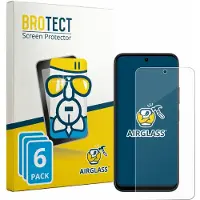BROTECT Screenprotector 6 Stuks voor Vivo Y51 Pro 5G Beschermglas transparant
