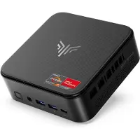 NiPoGi E3B Mini PC - AMD Ryzen 5 7530U (6C/12T, tot 4.5GHz) - 16GB RAM 512GB SSD - All-Rounder Desktop Computer - Windows 11 Pro - Triple 4K@60Hz - Wi-Fi 6 - BT 5.2
