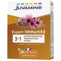Juvamine Expert Immuniteit 3in1 30 tabletten