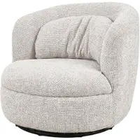 LivingFurn Draaifauteuil Britt Beige
