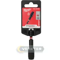 Milwaukee Shockwave bithouder met borging 73mm