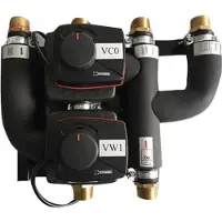 Bosch Accessoires voor luchtwaterwarmtepomp VC0-VW1 Aansluitgroep met 2 omschakelventielen, 7738333058