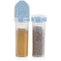 Tupperware kruidenovaaltjes 250 ml set van 2 ( collectie ruimtespaarders)