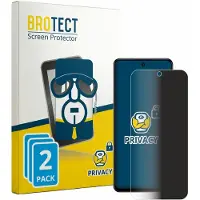 BROTECT - privacy screenprotector voor Infinix Hot 70 - Folie Beschermfolie Blauwlichtfilter 2 Stuks