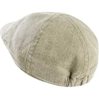 Camel active Cap van mix van katoen en linnen met labelstitching