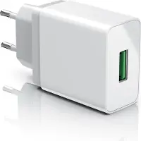 Aplic USB-oplader, 3000 mA, Quick Charge 3.0. 1x USB-A QC 3.0 poort / maximaal 3A via QC