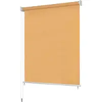 vidaXL Buitenrolgordijn, 165 (breedte) x 140 (hoogte) cm, beige