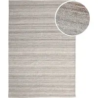 Axi Fiji Buitenkleed, rechthoekig, beige/grijs - Ideaal voor kleinere zithoeken of een bistroset / Buitenkleed gemaakt van gerecyclede PET-flessen - 140x200 cm / Dikte: 5 mm