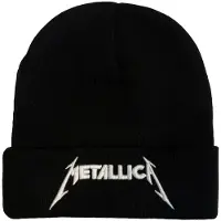 Metallica - Logo Beanie Muts - Zwart