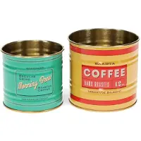 Rex London Opbergdoos Vintage Coffee (x2)