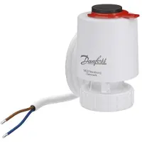 Danfoss TWA-Q 24V NC, 5m - TWA-Q, 24V, 5mm, Normalt lukket NC termomotor, 5m kabel, Verwarmingsaccessoires