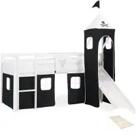 Homestyle4u Hoogslaper - 90x200 cm - Wit - met lattenbodem