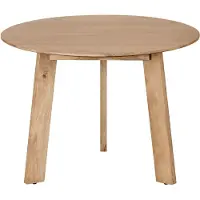 Lewis & Loft Eettafel Lien - FSC-gecertificeerd mangohout - Rond - ø105 cm - Naturel