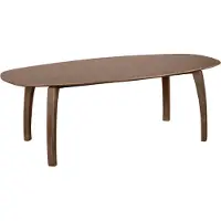 Lewis & Loft Eettafel Luna - FSC gecertificeerd mangohout - Deens ovaal - 220 x 110 cm - Bruin
