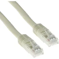 ACT IB6405 U/UTP CAT5E Patchkabel Ivoor - 5 meter