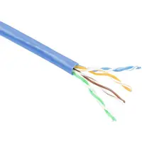 ACT EP860H CAT6 U/UTP PVC Patchkabel Soepel Blauw - 100 meter