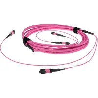 ACT DC5201 Glasvezel Patchkabel 50/125 OM4(OM3) Polarity A Trunkkabel MTP/MPO Female - 7 meter