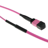 ACT DC5020 Glasvezel Patchkabel 50/125 OM4(OM3) Polarity B Trunkkabel MTP/MPO Female - 25 meter