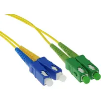 ACT RL3802 Glasvezel patchkabel Duplex LSZH Singlemode SC/APC-SC/UPC 9/125 OS2 - 2 meter