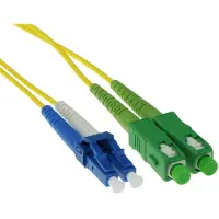 ACT RL8851 Glasvezel Patchkabel Duplex LSZH Singlemode - SC/ACP LC/UPC 9/125µm OS2 - 1,5 meter