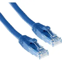 ACT IB2620 U/UTP CAT6A Patchkabel | Snagless | RJ45 Connectoren | Blauw | 20 meter